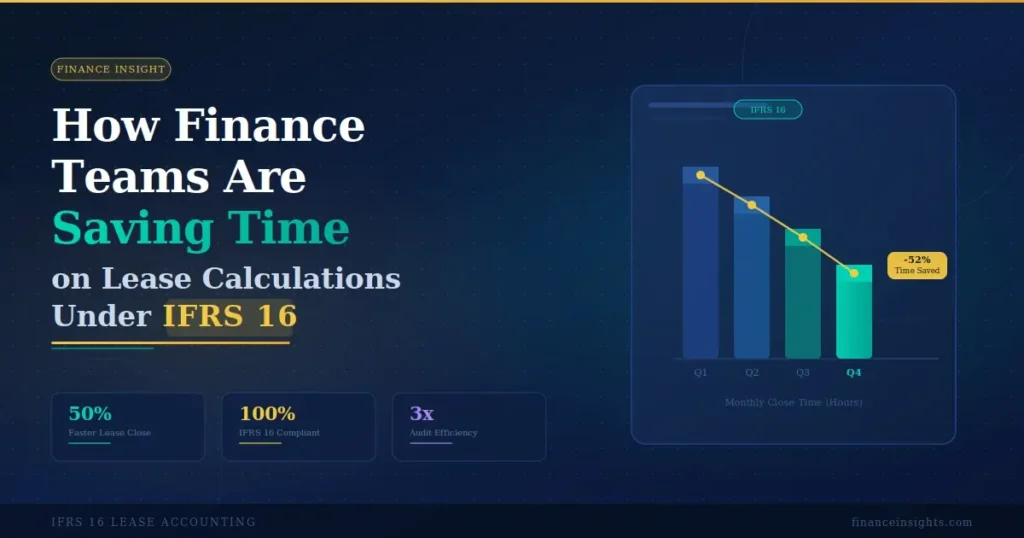 How Finance Teams Are Saving Time on Lease Calculations Under IFRS 16