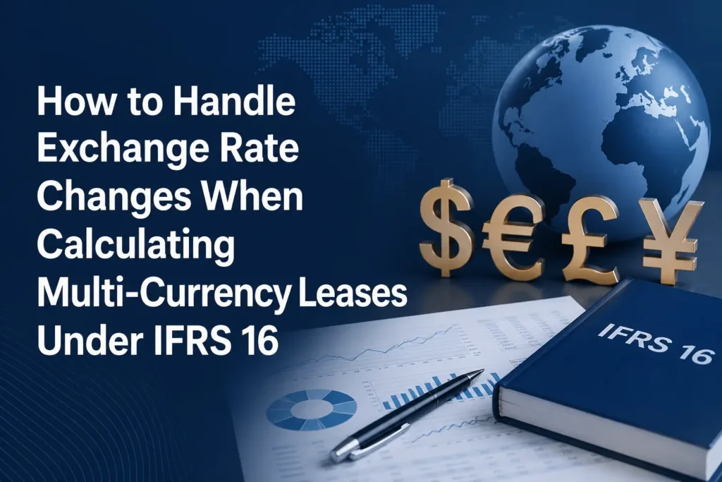 exchange rate changes IFRS 16 multi-currency leases