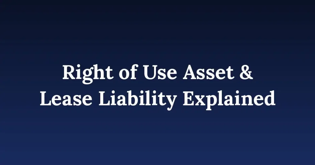 Classification of the Short-Term vs Long-Term Lease Liability