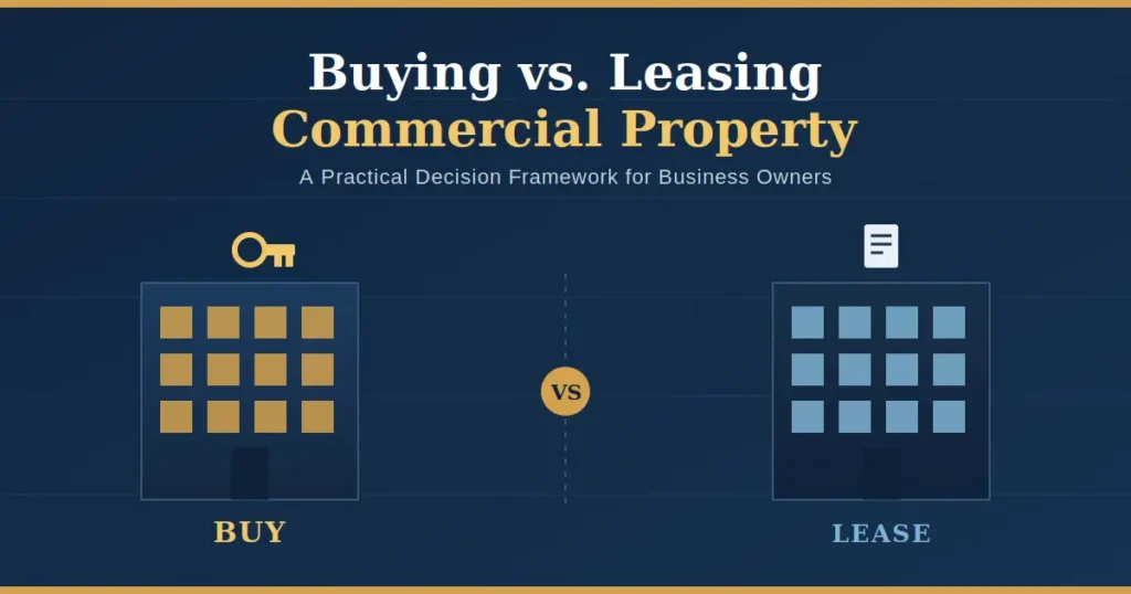 buying vs leasing commercial property